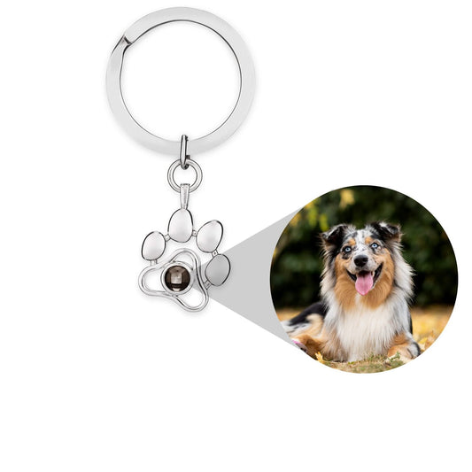 Portachiavi personalizzato con foto di animali domestici