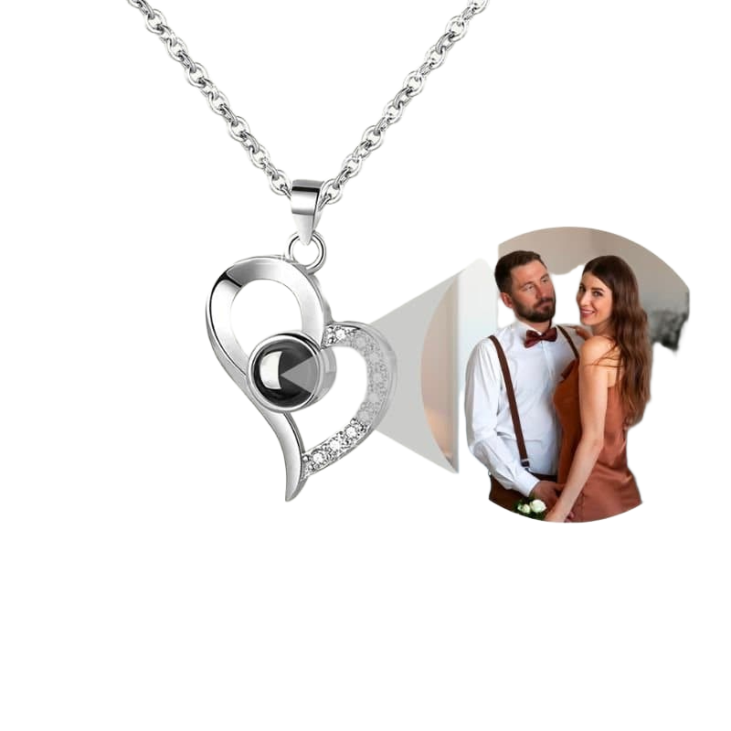 Collar personalizado con fotos de amor eterno- PJULAN®