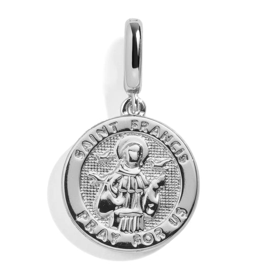 Ciondolo medaglietta di San Francesco