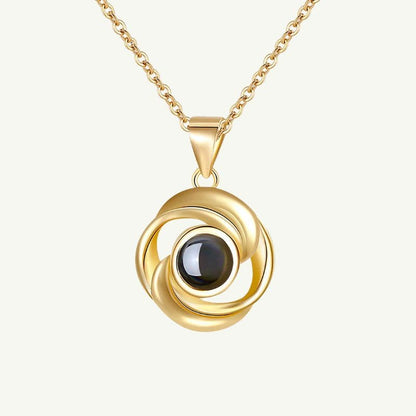 Collana personalizzata con foto a spirale - PJULAN®