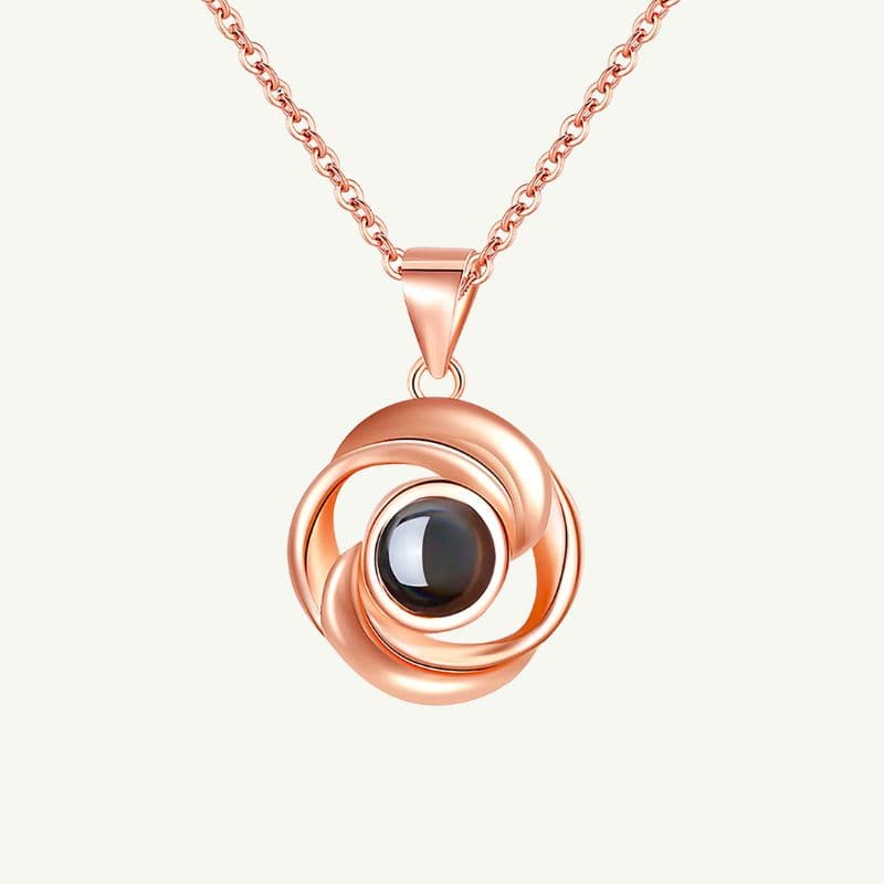 Collana personalizzata con foto a spirale - PJULAN®